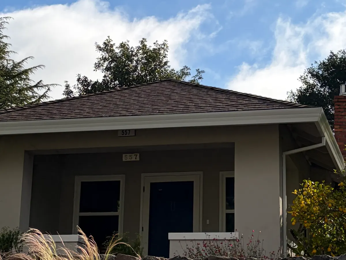 Craftsman bungalow with new roof in Santa Rosa, Sonoma County